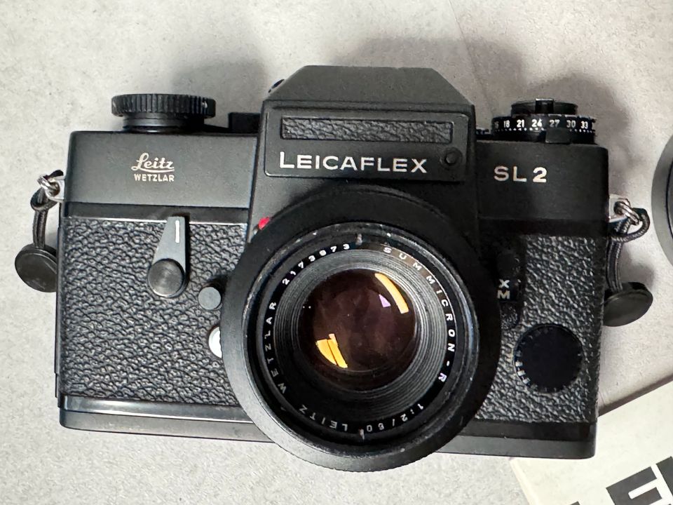 Leicaflex SL-2 mit Summicron 2/50 in Hannover