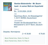 2 Tickets für Bastian Bielendorfer im Opernhaus Bonn. Bonn - Ippendorf Vorschau