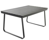 moderner Aluminium Gartentisch Alutisch Alu 150 cm anthrazit NEU! Aachen - Vaalserquartier Vorschau