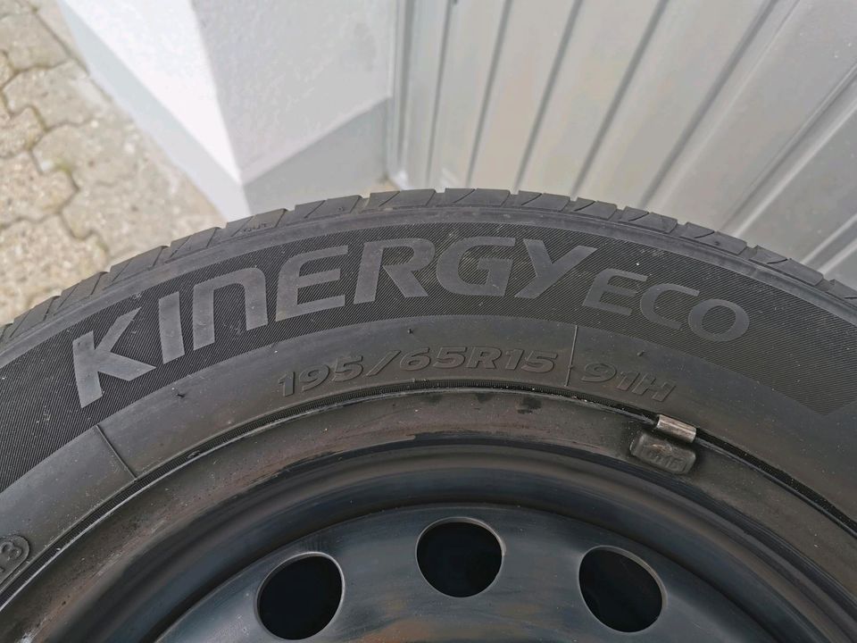 Sommerreifen 195.65.15 Hankook Kinergy Eco Hyundai Kia. in Bad Bergzabern