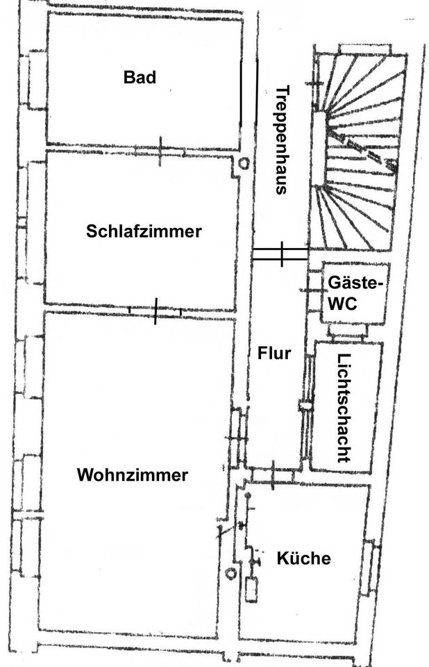 2-Zi.-Mietwohnung (3. OG) - Meißen Altstadt - MW6j/01/01 in Meißen