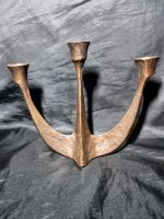 2 kilo Bronze Kerzenhalter HORST DALBECK Vintage Harjes Brutalist Nordrhein-Westfalen - Iserlohn Vorschau