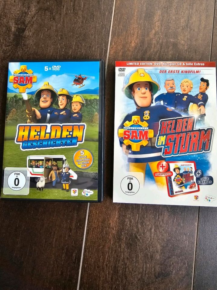 Feuerwehrmann Sam DVD und CD in Wickede (Ruhr)