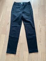 H&M Schwarze Hose mit Muster Gr. 36 neuwertig Hessen - Dreieich Vorschau