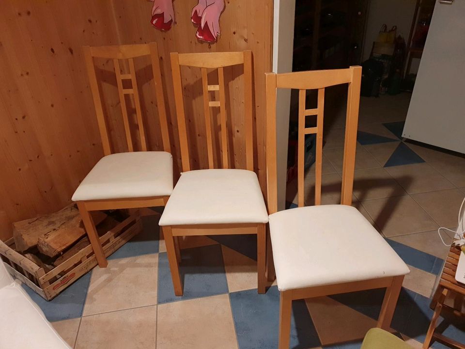 Ikea Stühle, Esstischstühle weiß in Wardenburg