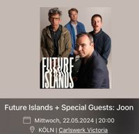 2x Future Islands Konzert Tickets Köln, 22.05.2024 München - Berg-am-Laim Vorschau