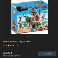 Playmobil  Dragons Berk 9243 Nordrhein-Westfalen - Mönchengladbach Vorschau