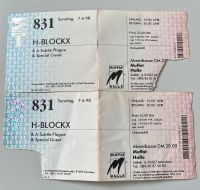 H-Blockx 2 Tickets 7.6.1998 München Muffat Halle Baden-Württemberg - Laupheim Vorschau