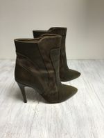 TOP khaki Leder Stiefeletten Gr. 40 von Supertrash Berlin - Spandau Vorschau