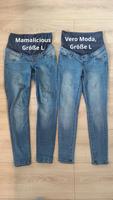 Umstandsjeans von Vero Moda und Mamalicious Größe L Bayern - Friedberg Vorschau