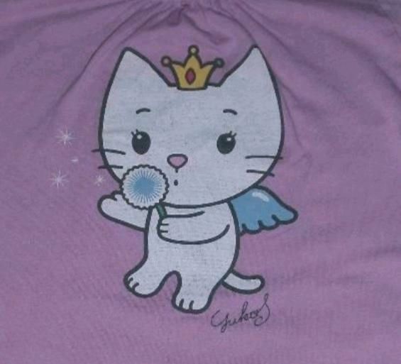 Angel Cat Sugar T-Shirt Gr.116 Tshirt Langarm in Bad Neustadt a.d. Saale