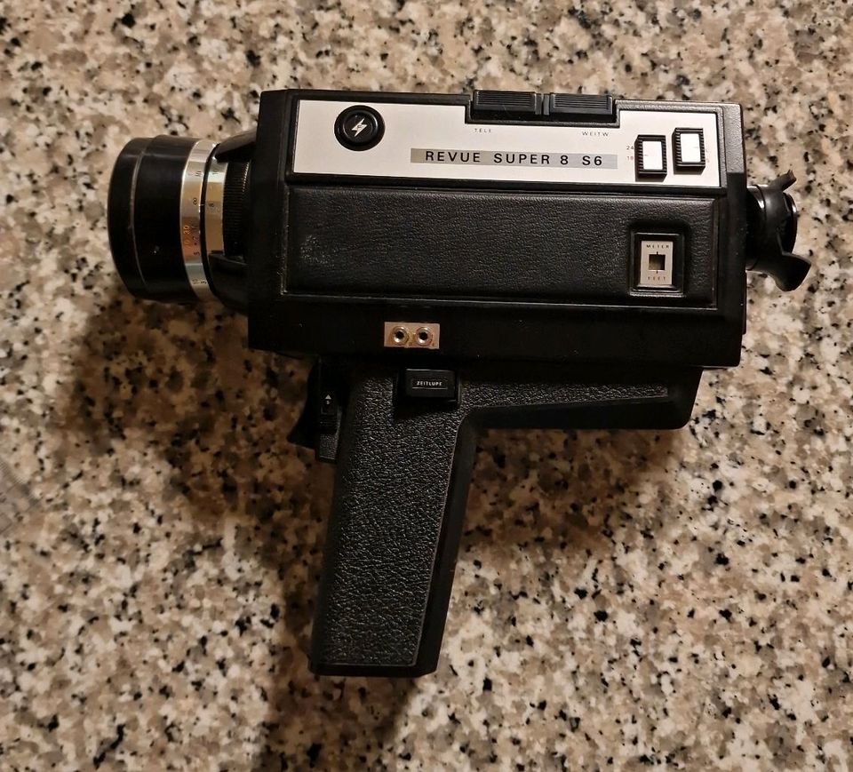 Super 8 Kamera Filmkamera Revue S6 in Mansfeld