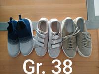 Verschiedene Sommer Schuhe Damen Sneaker Halbschuhe Gr. 38 Bayern - Augsburg Vorschau