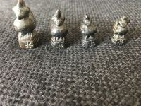 5 x Antike bronze Opiumgewichte aus Burma (Myanmar). Süd - Niederrad Vorschau