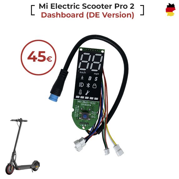 Schloss & Handyhalterung E-Scooter E-Roller Zubehör SET für Xiaomi M365 1S  Pro2