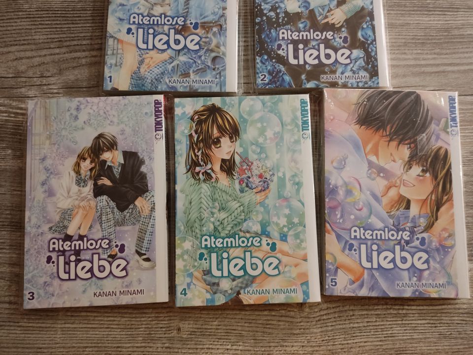 Manga Atemlose Liebe 1 - 5 in Scharbeutz