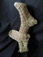 Handgestrickte Socken Gr 40 Niedersachsen - Uchte Vorschau