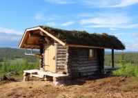 urige Blockhütte "Mad Muskox" in schwedisch Lappland/Nordschweden Thüringen - Ronneburg Vorschau