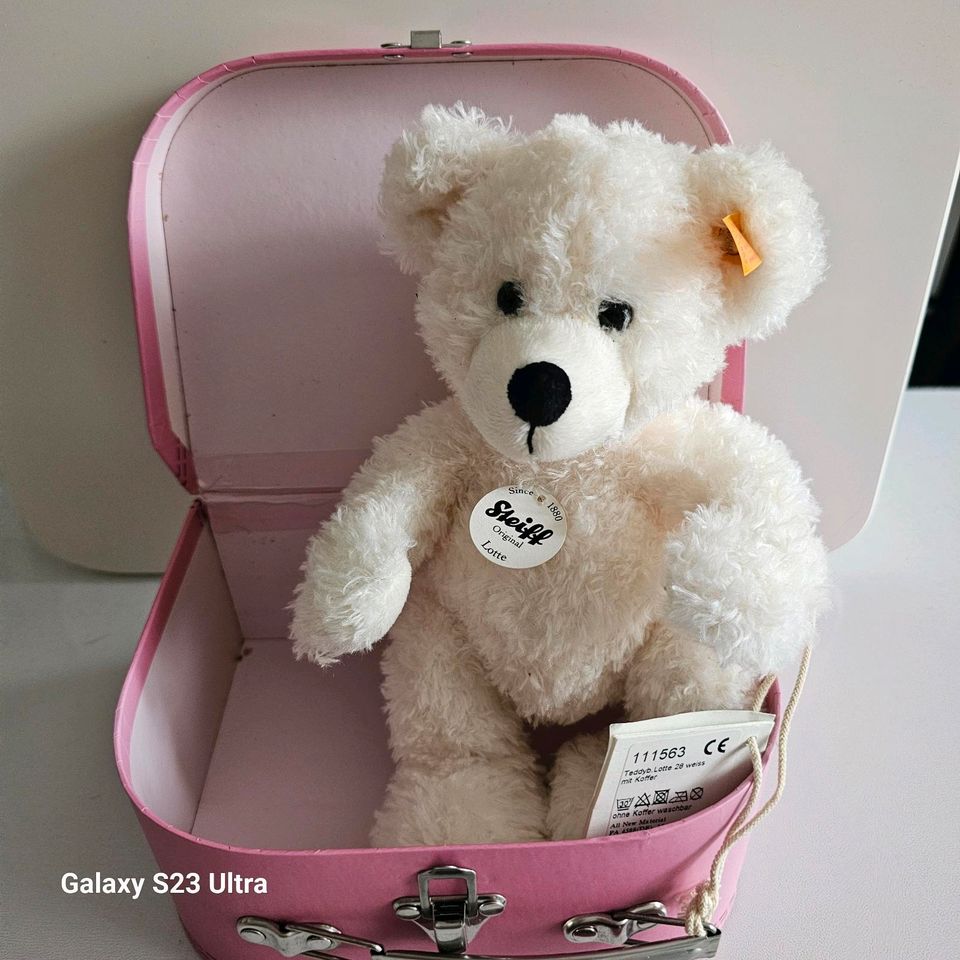 Steiff Teddybär Lotte im Koffer Neu in Lengerich