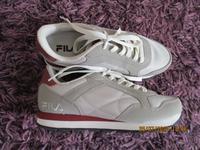 Fila Sneaker Gr. 37 beige/rot Wechselfußbett Top Zustand !!! Hessen - Vöhl Vorschau