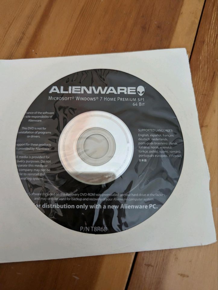 Alienware m17 R3 Recovery DVD Disc in Düsseldorf