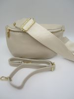 Damen Handtasche Bauch Tasche Crossbody Bag Wechselgurt beige Duisburg - Rheinhausen Vorschau