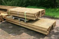 Palisaden Holz, kesseldruckimprägniert 8 x 200 cm – Niedersachsen - Wagenfeld Vorschau