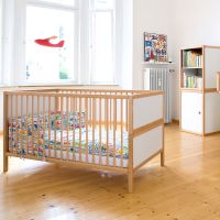 Flötotto Babybett Kinderbett buche/weiß + Ökomatratze Köln - Köln Klettenberg Vorschau