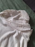 Süßes Shirt Puffärmel Blümchen weiß Gr. L (ca 44 46) neu Köln - Lindenthal Vorschau