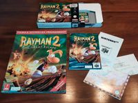Nintendo 64 Spiel : RAYMAN 2 + LÖSUNGSBUCH  ( CIB ) Nordrhein-Westfalen - Mönchengladbach Vorschau