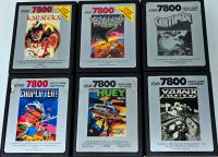 Atari 7800 Centipede Choplifter Karateka Xevious Desert Falcon Hessen - Weiterstadt Vorschau