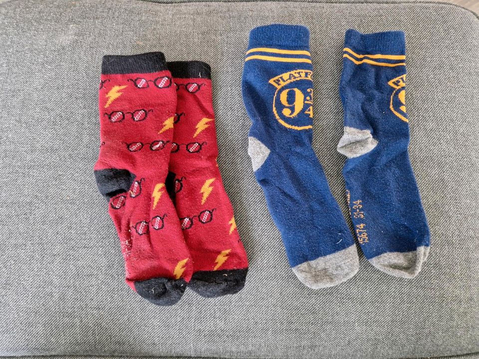 2 Paar Harry Potter Socken Gr.31-34 in Schweinfurt