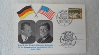 Präsident Kennedy Berlin 1963 Postkarte mit Briefmarke-TOP Nordrhein-Westfalen - Holzwickede Vorschau