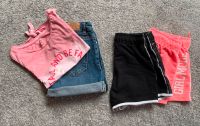 Set 2 Sweat Shorts Jeans Short und Knoten Top wenig getragen Bayern - Vierkirchen Vorschau