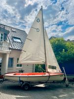 Segeljolle Eikplast II mit Trailer (Segelfertig) Niedersachsen - Stuhr Vorschau