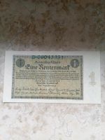Banknote 1 Rentenmark 1923 Bayern - Freilassing Vorschau