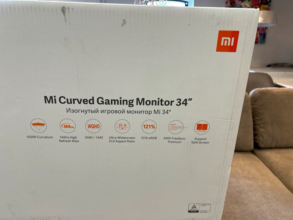 Monitor Xiaomi Mi Curved Gaming Monitor -34 Zoll - Büro in Schwalmstadt