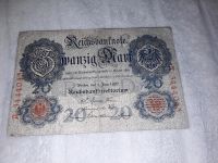 Alter Geldschein 20 Mark  1907 Sachsen - Schneeberg Vorschau