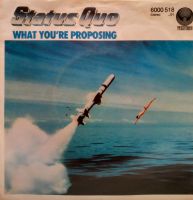 STATUS QUO.WHAT YOU'RE PROPOSING.VINYL SINGLE 1980 Schleswig-Holstein - Borgstedt Vorschau