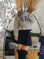 Original GAP Hoodie grau Pullover Pulli Sportwear Logo Hessen - Karben Vorschau