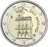 2 Euro Gedenkmünze San Marino 2013 Baden-Württemberg - Stetten am kalten Markt Vorschau