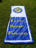 Werbe Fahne Flagge Banner von der EHF Niedersachsen - Rastede Vorschau