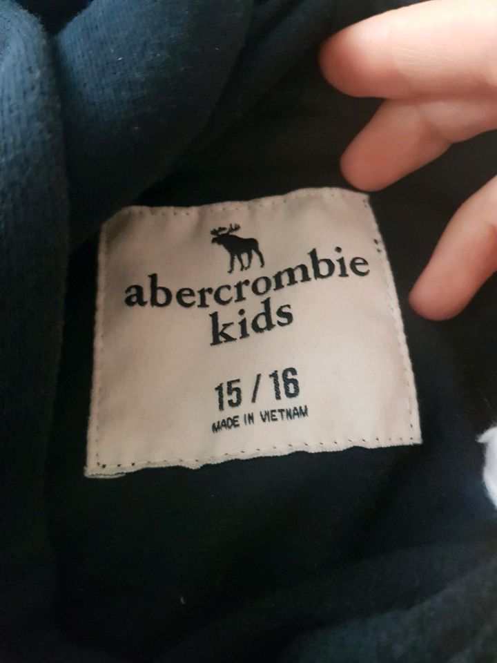 Sweatshirt neu kinder Mädchen sweat hoodie blau abercrombie Fitch in München