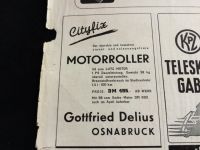 Anzeige Cityfix Roller von 1950 Lutz und Sachs Motor Delius Kiel - Steenbek-Projensdorf Vorschau