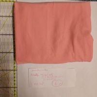 0,6m bio jersey baumwolle stoff uni peach Nordrhein-Westfalen - Porta Westfalica Vorschau