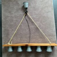 DIY Hängelampe Deckenlampe Naturholz  Vintage Hessen - Niedernhausen Vorschau