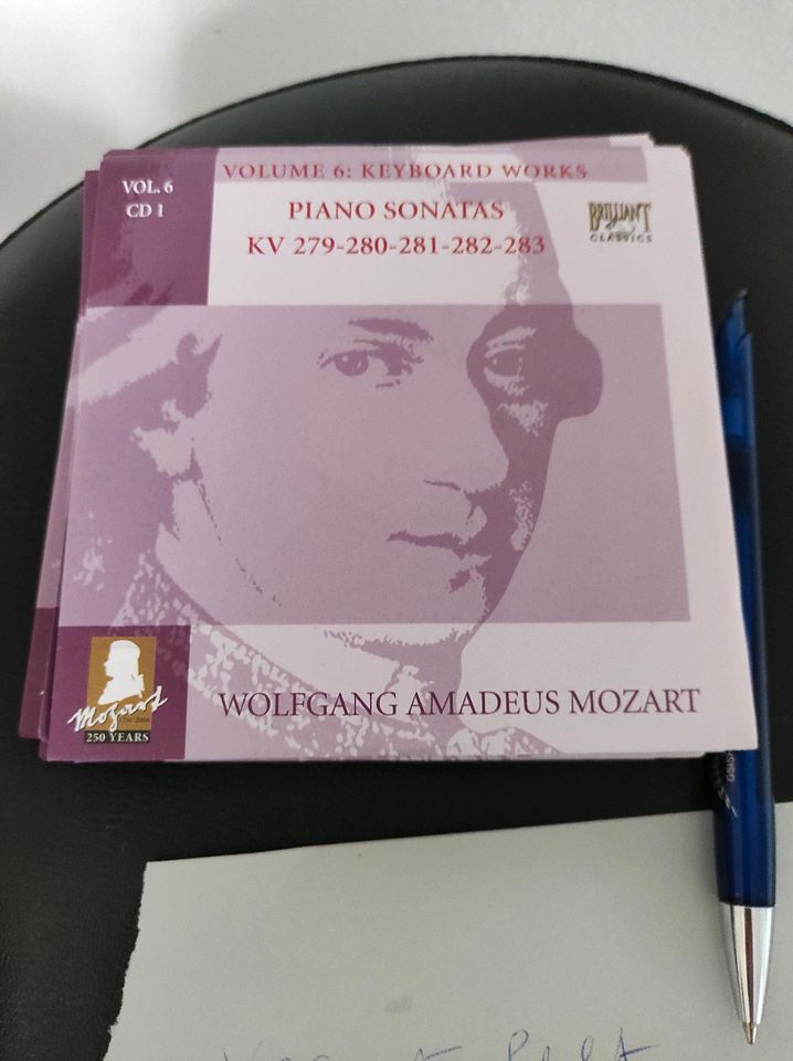 Musik CDs, Jubiläumsausgabe, Wolfgang Amadeus Mozart in Augsburg