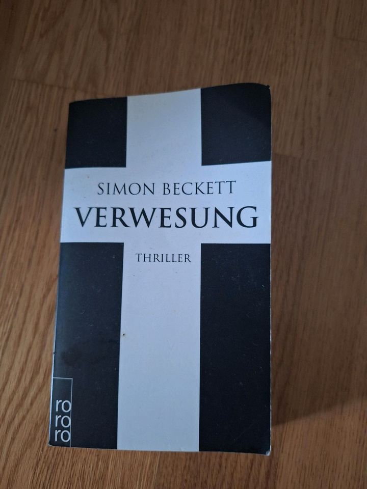 Simon beckett - Die Verwesung in Frankfurt am Main