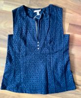 ESPRIT * süße Bluse *  blau *  Lochmuster * 34 / 36 * Neu ! Frankfurt am Main - Riederwald Vorschau