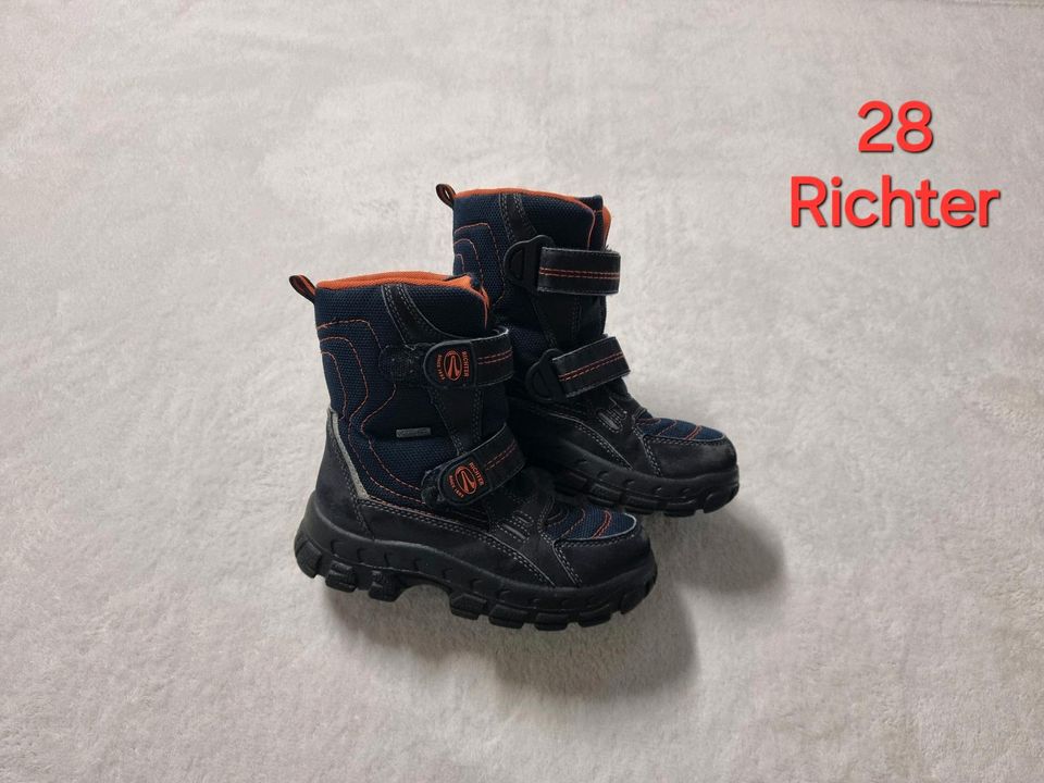 Junge 28 Schuhe Stiefel Winterschuhe Winterstiefel Richter in Paderborn